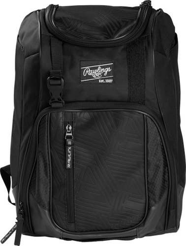 New Rawlings Franchise Backpack Black #amachaos 11506-rawamachaosb