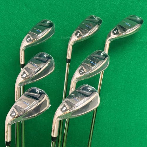 NEW LH Tour Edge Hot Launch Max D 4-PW Iron Set KBS Max MT 85 Steel Regular
