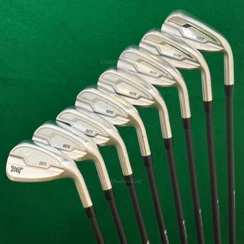 PXG 0211 DualCOR 2021 4-GW Iron Set MMT Type-304SS 80/S Graphite Stiff