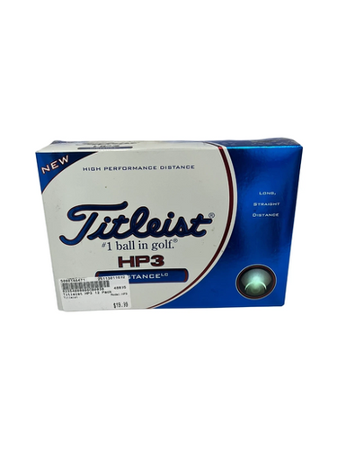 New Titleist Hp3 12 Pack Dozen Golf Balls 11692-s000144471