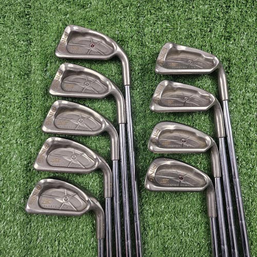 Ping iSi BeNi Nickel Maroon Dot Iron Set 3-PW SW Cushin Z-Z65 Stiff Steel +1.5"
