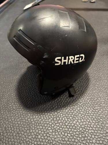Medium/Large Shred Basher Helmet (Used) FIS Legal