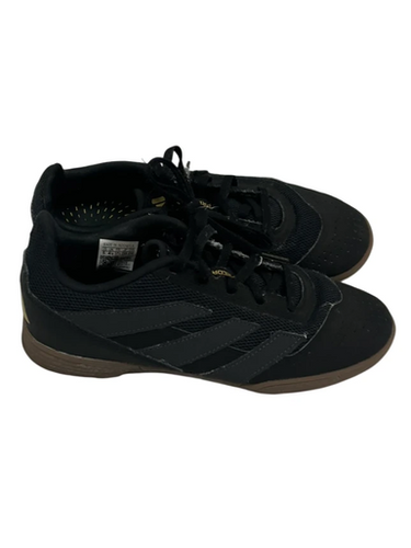 Used Adidas Predator Jr 5 Indoor Soccer Shoes Black 11692-s000144483