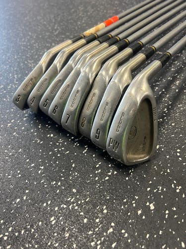 Used Cobra King Cobra Oversize Mens Iron Set Rh 3i-pw 11849-s000034082