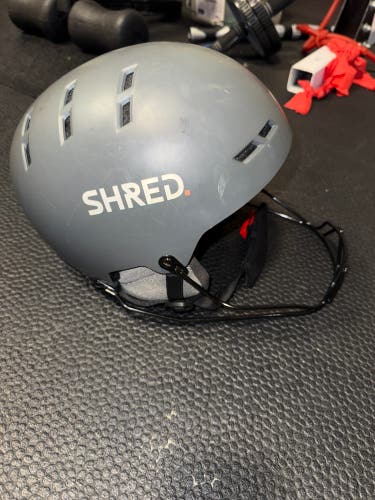 Medium/Large Shred Totality Noshock Slalom Helmet (Used)