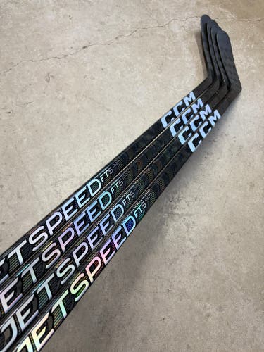 4 PACK 80 Flex P92M Senior CCM JetSpeed FT5 Pro Left Hand Hockey Stick Pro Stock NHL (New)