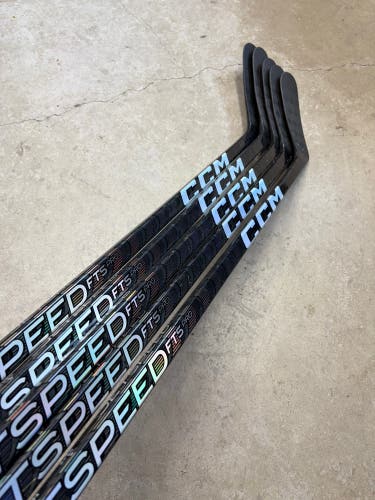 5 PACK 80 Flex P92M Senior CCM JetSpeed FT5 Pro Left Hand Hockey Stick Pro Stock NHL (New)