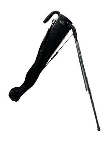 Used Club Champ Sunday Bag Mens Stand Bag Black 11835-s000201669