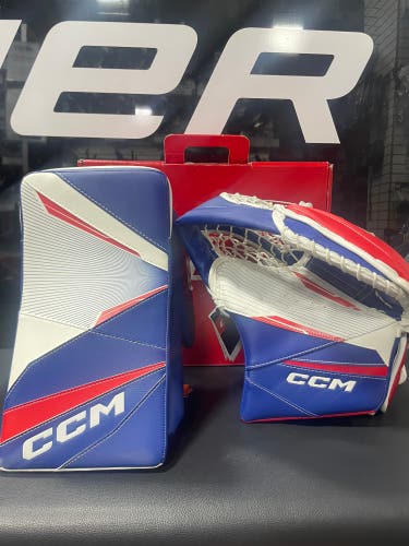 CCM Axis 2 Regular Glove and Blocker (New)