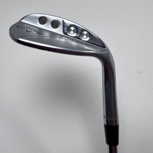 Callaway Jaws Raw Chrome Lob Wedge LW 60* 8 Z-Grind DG Spinner Tour Issue RH