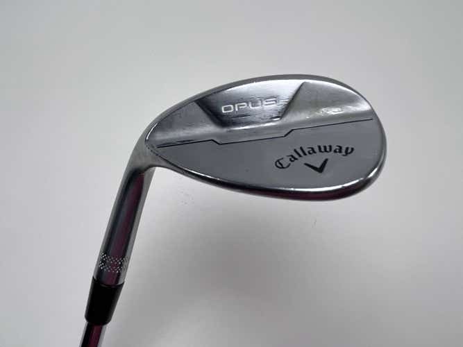 LEFTY Callaway Opus Brushed Chrome Gap Wedge GW 52* 10S DG S400 120g Stiff LH
