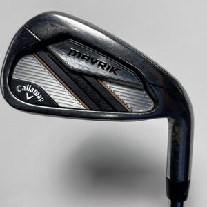 Callaway Mavrik Single 6 Iron True Temper Elevate VSS 95g Regular Steel Mens RH