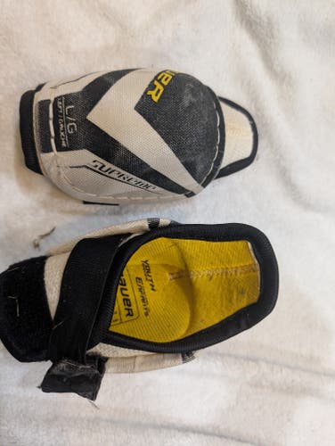 Youth Large Bauer Supreme 150 Elbow Pads (Used)