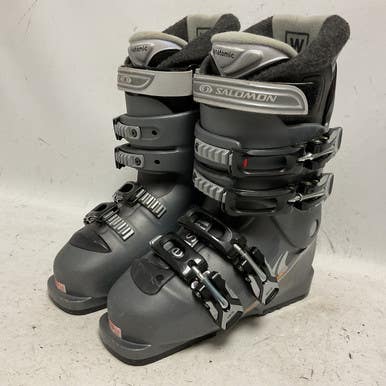 Used Salomon Performa 5.0 W Womens Dh Ski Boot Grey 235 Mp - J05.5 - W06.5 11855-s000195563