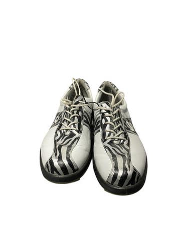 Used Ecco Womens Golf Shoes White Senior 7 11834-s000043538
