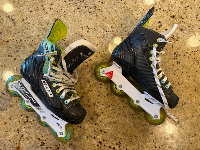 Bauer XRS Inline Skates - Junior, Size 5, Regular Width (Used)