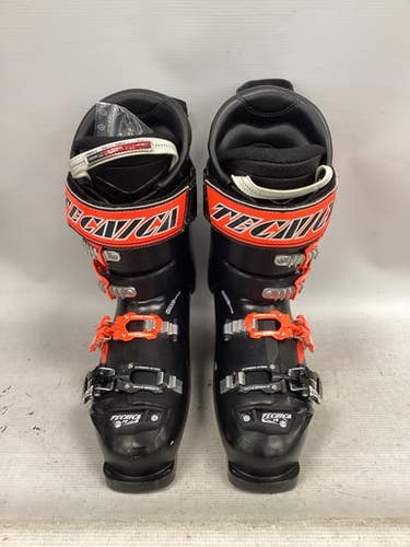 Used Tecnica R100 9.8 Boys Dh Ski Boot Black 245 Mp - M06.5 - W07.5 11851-s000041056