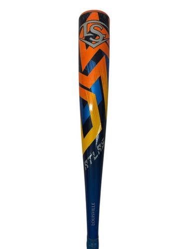 Used 2024 Louisville Slugger Atlas 29 26 -3 Bbcor Bat - Navy Blue And Orange 11835-s000201853