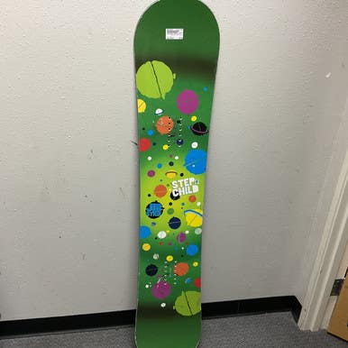Used Step Child Jib Stick Boys Snowboard Only Green 148 Cm 11855-s000195844