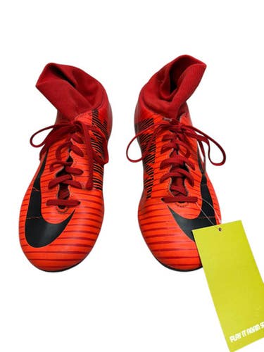 Used Nike Mecurial Soccer Cleats Red Junior 04.5 11835-s000201904
