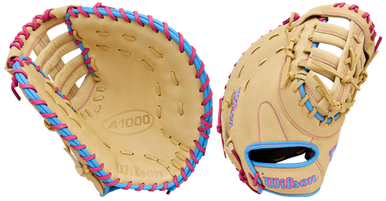 New Wilson A1000 Series 1620 12.5" Fist Base Mitt 10299-wilwbw103967125