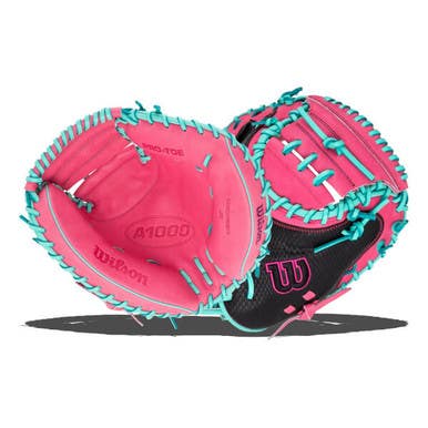 Wilson A1000 Supersnakeskin Cm33 33" Baseball Catcher's Mitt Rh Throw 10299-wilwbw10396633