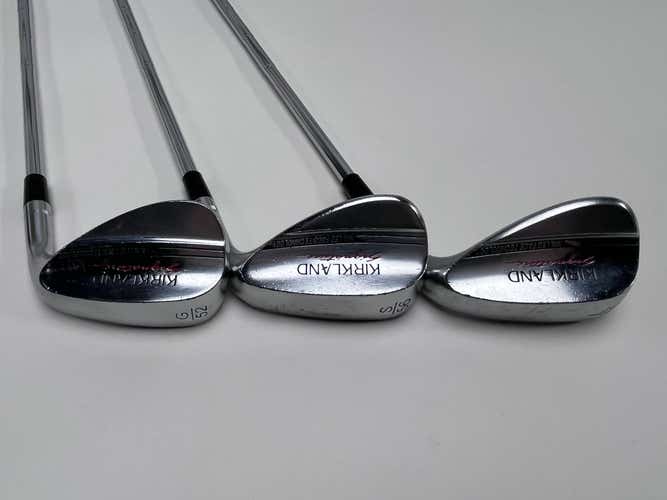 Kirkland Signature Wedge Set 52* 56* 60* Wedge Steel Mens RH