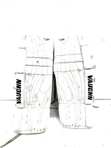 Used Vaughn Velocity V7 Goalie Leg Pads Inter White 30" 11860-s000302020