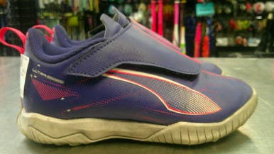 Used Puma Soccer Indoor Shoes Navy Blue Youth 12.0 11868-s000066800