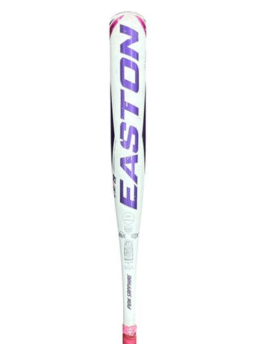 Used Easton Pink Sapphire Fp22psa 29 19 -10 Fastpitch Bat - White Purple Neon Pink 11835-s000201951