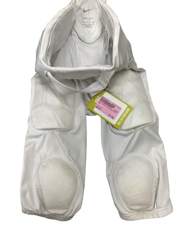 Used Nike Youth Fb Integrated Pants White Sm 11613-s000173347