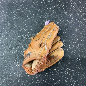Used Rawlings Rbg155 Bb Sb Glove Rh Throw Brown 10" 10743-s000474185