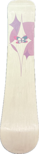 Used Burton 55 Mens Snowboard Only White 155 Cm 10743-c000474162