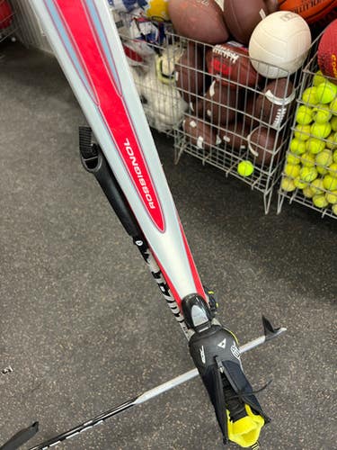 Used Evo Skis Boots Poles 140 Boys Xc Ski Binding 11337-s000476161
