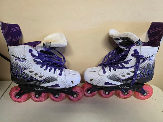 Mission Inhaler FS2 Inline Skates Regular Width Size 7.5 (Used)