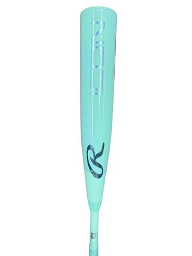 New 2026 Rawlings Icon Rut6i10 30 20 -10 Usssa 2 3 4” Bat - Turquoise (no Warranty) 11835-s000202079