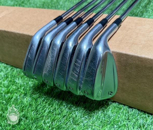 Right Handed 2023 TaylorMade P-790 Irons 6-PW/AW R300 Regular Steel Golf Set