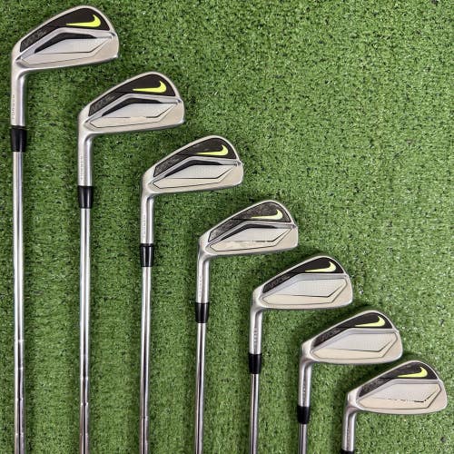 READ Nike Vapor Pro Combo Iron Set 4-PW KBS Tour 120 Stiff Flex Left Handed