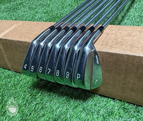 Mizuno MP-18 SC/Blade Forged Irons 4-PW C-Taper 120g Stiff Steel Golf Set