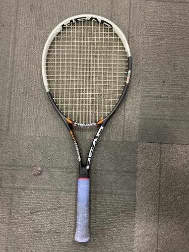 Used Head Speedlite Adult Tennis Racquet Black 4 3 8" 11614-s000227179