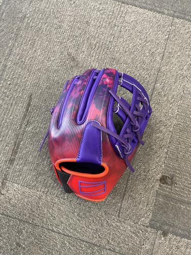 Used Rawlings Revfl12pu Rev1x Bb Sb Glove Rh Throw Purple 11 3 4" 11614-s000227083