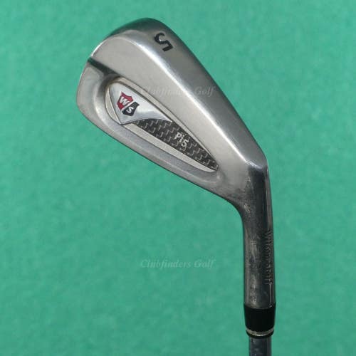 Wilson Staff Pi5 Single 5 Iron Factory True Temper Dynamic Gold S300 Steel Stiff