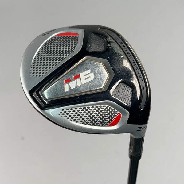 TaylorMade M6 フェアウェイウッド 15度 TaylorMade M6 15 Right-Handed 3-Wood Atmos Stiff Flex Shaft