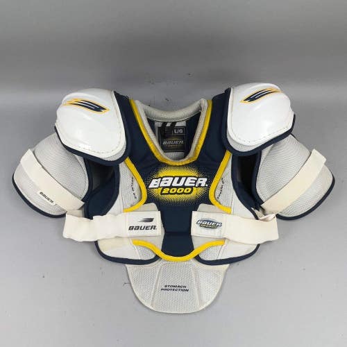 Bauer 2000 Junior Large Vintage Hockey Shoulder Pads