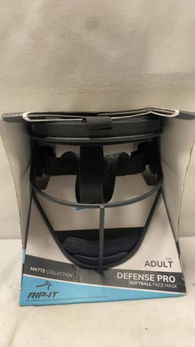 Used Rip-it Defense Pro Adult Bb Sb Fielders Mask Black One Size 11490-s000267710