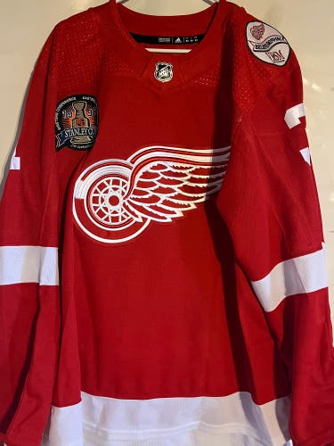 Adidas Detroit Red Wings Hodson Size 54 Men's Jersey (New) MIC