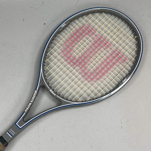 Wilson Midsize Graphite Matrix Vintage Tennis Racquet 4 1/2" Grip