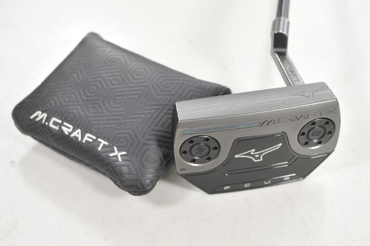 Mizuno M.Craft X P4 35" Putter RH Steel with Cover # 221377