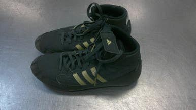 Used Adidas Wrestling Shoes Grey Senior 6.5 11339-s000197402