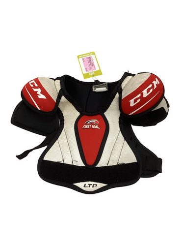 Used Ccm Ltp First Goal Youth Shoulder Pads Lg 11613-s000174337